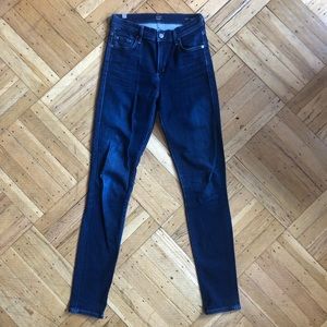Citizens of Humanity high rise skinny jeans